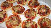 Minipizzy jedna radost, naše mini pizzi