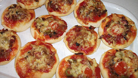 Minipizzy jedna radost