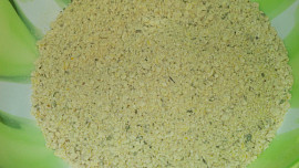 Mleté krůtí řízky s uzeným sýrem,  obalené v italské směsi bez vajec