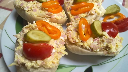 Můj Rumcajs salát, pomazánka u nás