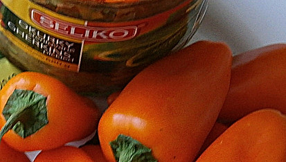 Papriky s kysaným zelím ve sladkokyselém nálevu, Část použitých surovin