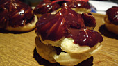 Profiteroles se šlehačkou aneb sladké bobečky mlsné rebečky