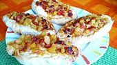 Rajčatovo - tykvové ( cuketové ) lodičky