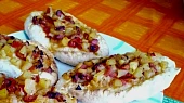 Rajčatovo - tykvové ( cuketové ) lodičky