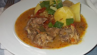 Skopové na  pivě,  rajčatech,  česneku a koření