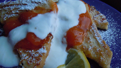 Sladké citronové tousty