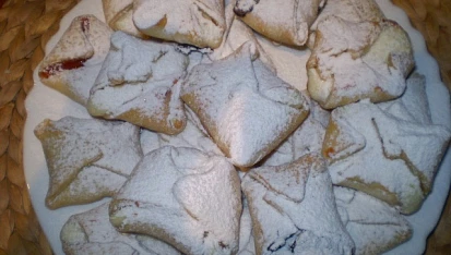 Šlehačkové šátečky s tvarohem