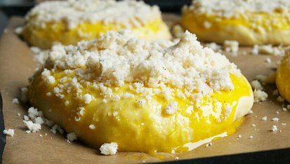 Tarte dimanche - nedělní koláč (pražský, pařížský), tak, a šup s tím do trouby