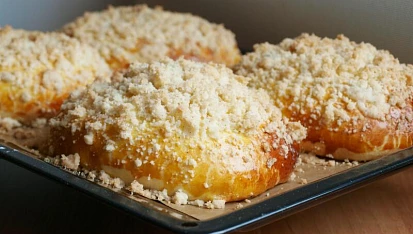 Tarte dimanche - nedělní koláč (pražský, pařížský), upečeno :-)