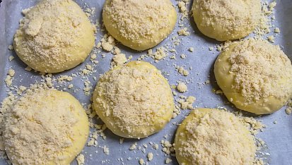 Tarte dimanche - nedělní koláč (pražský, pařížský), připravené do trouby