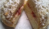 Tarte dimanche - nedělní koláč (pražský, pařížský) (přidala jsem ještě marmeládu jahodovou)