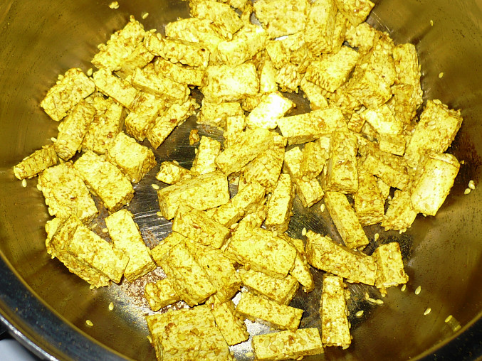 Tofu s fazolkami