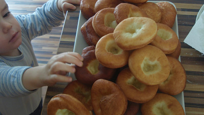 Vdolky naší holky, výborné vdolky, díky za recept :)