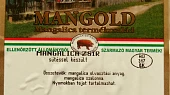 Vepřové „Mangalica“ na houbách, sádlo