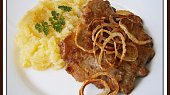 Vepřový plátek“Adžika“v kefírové marinádě, Vepřový plátek"Adžika"v kefírové marinádě