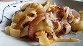 Zapečené tagliatelle s ančovičkami