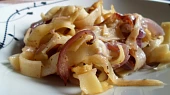Zapečené tagliatelle s ančovičkami