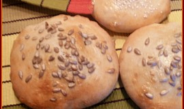 Zavalované chlebové placky s Nivou