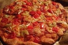 Blesková pizza z jogurtu