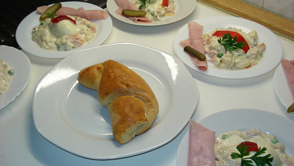 Croissanty s jednoduchou přípravou, "Malinkej" rohlíček drahého choté