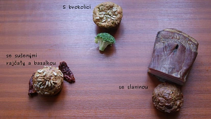 Cuketové muffiny na 3 způsoby