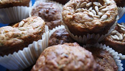 Cuketové muffiny na 3 způsoby