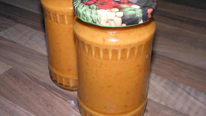 Cuketovo - papriková hořčice