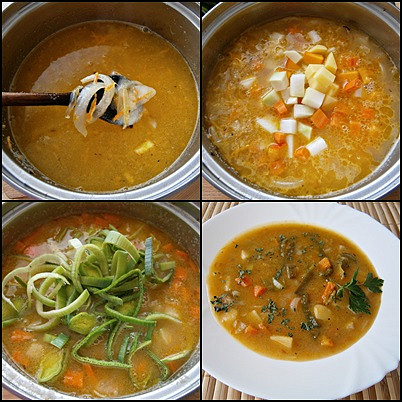 Dýňovo-zeleninová polévka