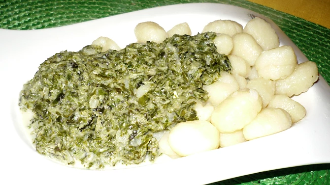 Gnocchi se špenátem