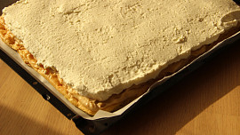 Karamelový větrník na plech