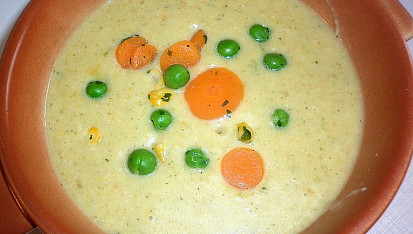 Krémová zeleninová polévka - Mili-juli sabji ka soup