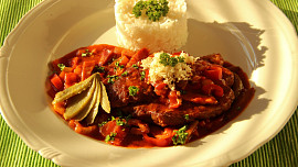 Krkovička s pikantní paprikovou směsí