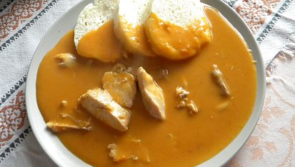 Kuře na paprice