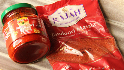 Kuřecí křidélka s tandoori cibulovým kuskusem
