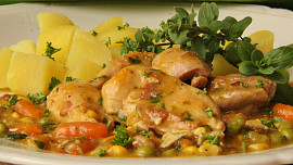 Kuřecí s rychlou majoránkovou omáčkou