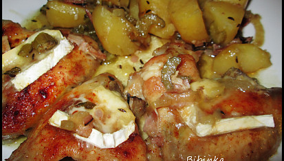 Kuřecí z jednoho kastrolu, detail...