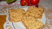 „Kytičkové “ jablečné řezy