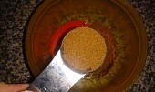 Marocká kuchyně - směs koření RAS AL HANOUT (2 lžičky mletého římského kmínu)