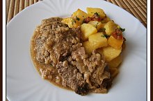 Maso v hořčici