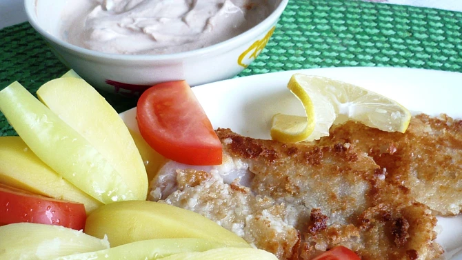 Netradičně smažený pangasius