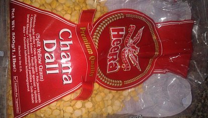 Pákistánská kuchyně - Lauki chana dall (žlutý hrách s tykví) od švagrové, chana dall - loupaná a půlená desi cizrna