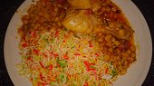 Pákistánská kuchyně - Murgh Chana Dal (kuřecí curry s půlenou cizrnou) český videorecept