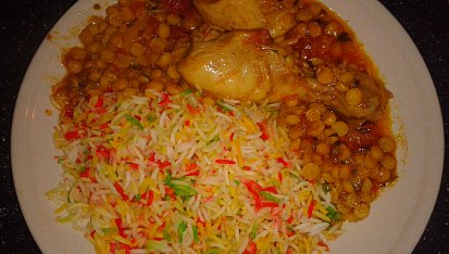 Pákistánská kuchyně - Murgh Chana Dal (kuřecí curry s půlenou cizrnou) český videorecept