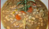 Polévka z hlávkového zelí a fazolí - hustá (Polévka z hlávkového zelí a fazolí)
