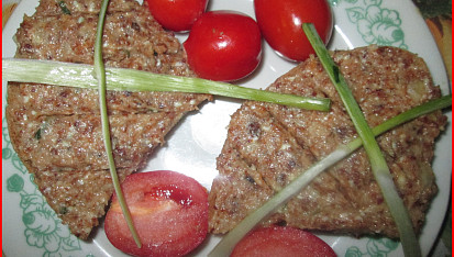 Škvarkovo-nivová pomazánka, detail...
