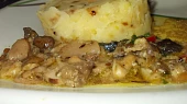 Šťouchané houbové brambory bez masa