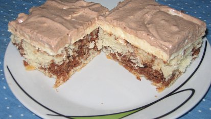 Úžasný tvarohový moučník ke kávě, Je opravdu moc dobrý.