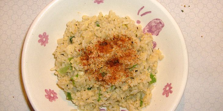 Variabilní rýže s vejcem