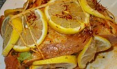 Vepřová pečeně  na šafránu a citronech