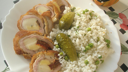 Vepřovo - sýrové řízky se steakovým kořením